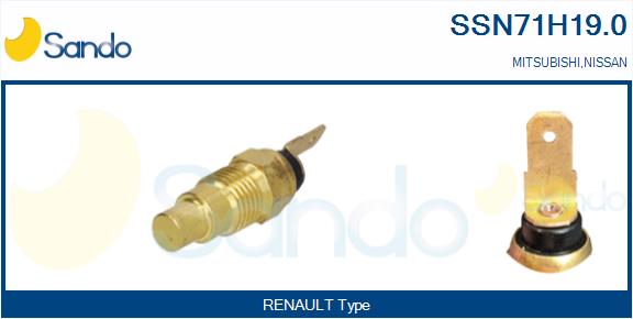 Sensore, temperatura refrigerante SANDO SSN71H19.0