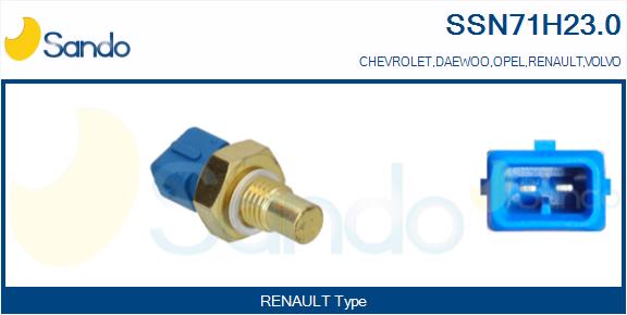 Sensore, temperatura refrigerante SANDO SSN71H23.0