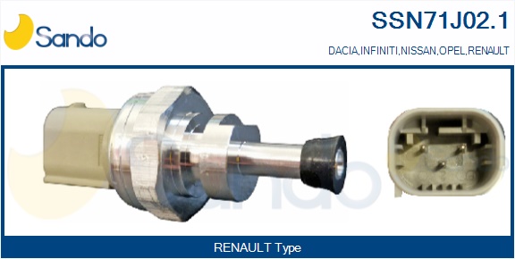 Sensore, pressione gas scarico SANDO SSN71J02.1