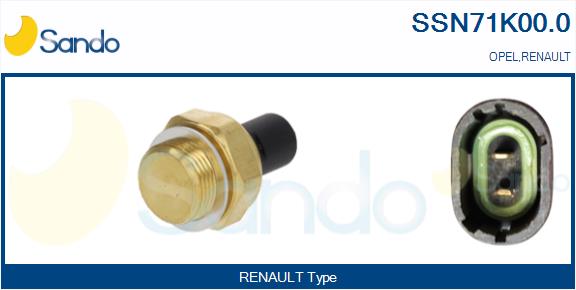 Termocontatto, ventola radiatore SANDO SSN71K00.0