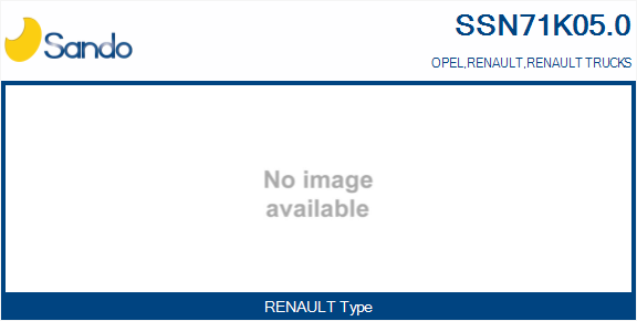 Termocontatto, ventola radiatore SANDO SSN71K05.0