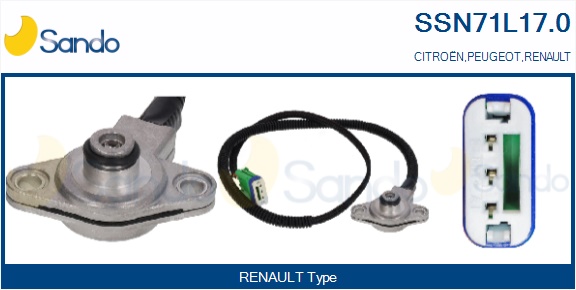 Interruttore a pressione olio SANDO SSN71L17.0