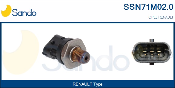 Sensore, pressione carburante SANDO SSN71M02.0