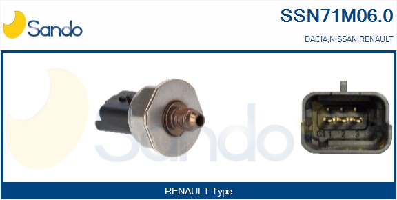 Sensore, pressione carburante SANDO SSN71M06.0