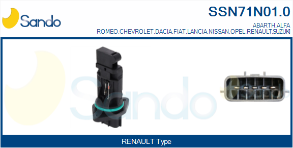 Debimetro SANDO SSN71N01.0