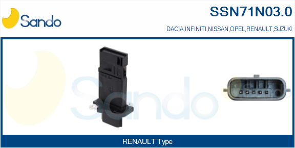 Debimetro SANDO SSN71N03.0