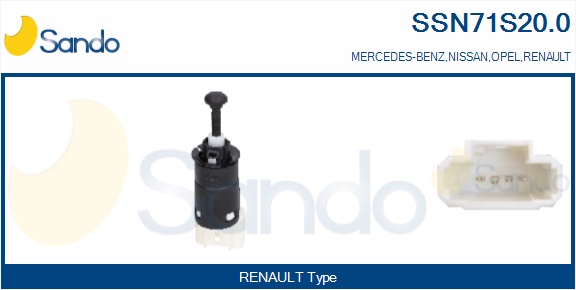 Interruttore luce freno SANDO SSN71S20.0