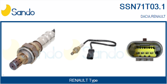 Sonda lambda SANDO SSN71T03.1