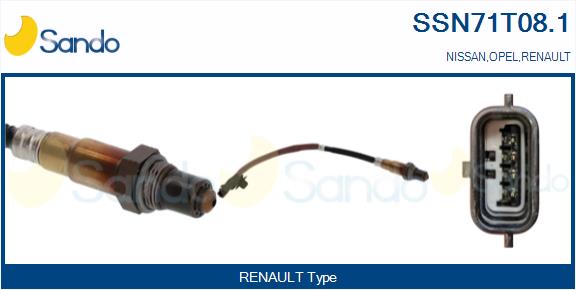 Sonda lambda SANDO SSN71T08.1