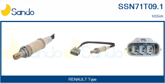 Sonda lambda SANDO SSN71T09.1