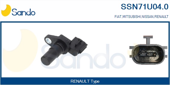 Sensore n. giri, cambio automatico SANDO SSN71U04.0