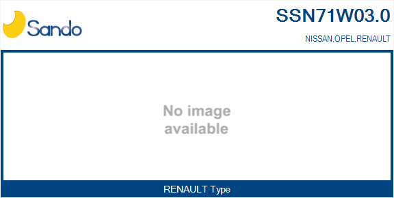 Sensore, assistenza parcheggio SANDO SSN71W03.0