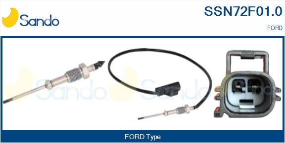 Sensore, temperatura gas scarico SANDO SSN72F01.0