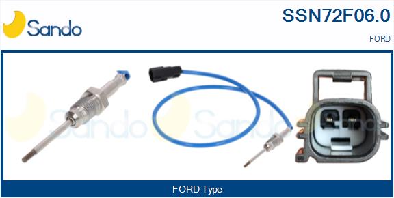 Sensore, temperatura gas scarico SANDO SSN72F06.0