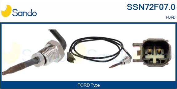 Sensore, temperatura gas scarico SANDO SSN72F07.0