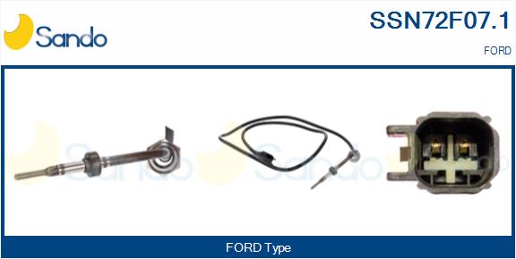 Sensore, temperatura gas scarico SANDO SSN72F07.1
