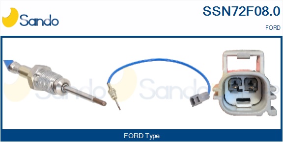 Sensore, temperatura gas scarico SANDO SSN72F08.0