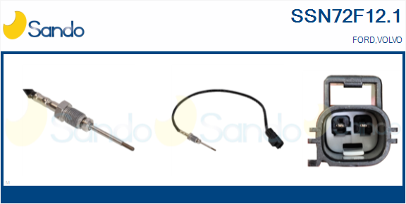 Sensore, temperatura gas scarico SANDO SSN72F12.1