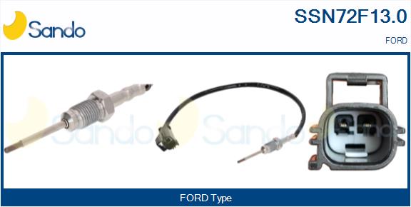 Sensore, temperatura gas scarico SANDO SSN72F13.0