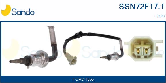 Sensore, temperatura gas scarico SANDO SSN72F17.1