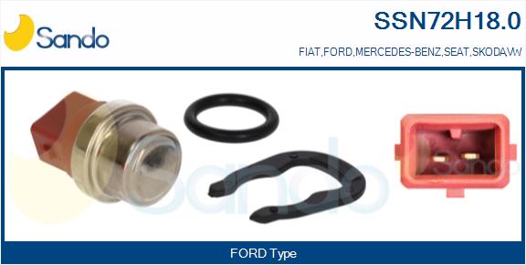 Sensore, temperatura refrigerante SANDO SSN72H18.0