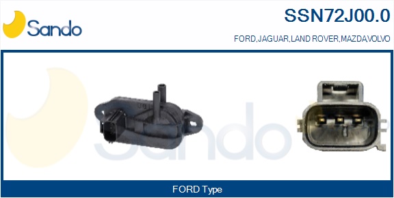 Sensore, pressione gas scarico SANDO SSN72J00.0