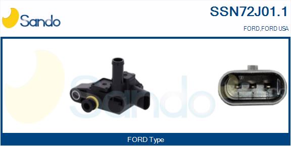 Sensore, pressione gas scarico SANDO SSN72J01.1