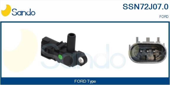 Sensore, pressione gas scarico SANDO SSN72J07.0