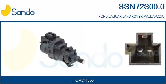 Interruttore luce freno SANDO SSN72S00.0