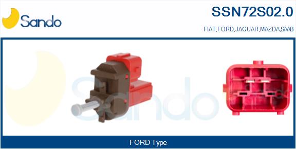 Interruttore luce freno SANDO SSN72S02.0