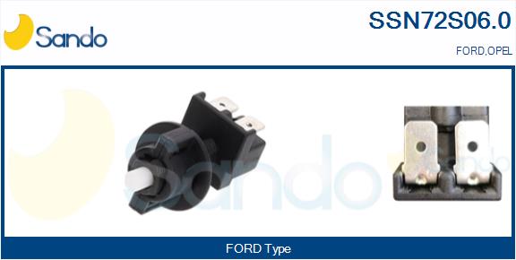 Interruttore luce freno SANDO SSN72S06.0