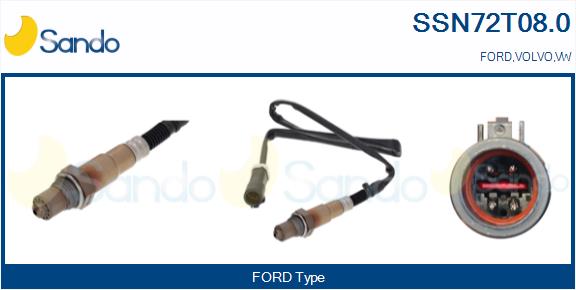 Sonda lambda SANDO SSN72T08.0