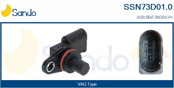 Sensore, posizione albero a camme SANDO SSN73D01.0