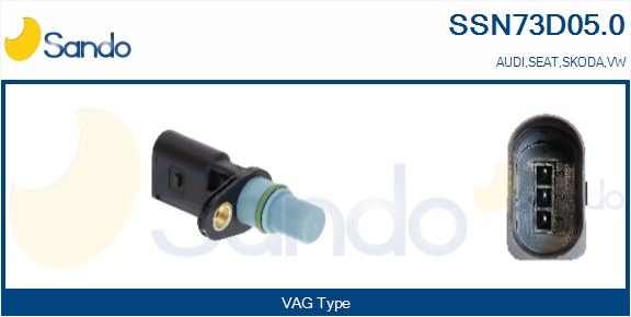 Sensore, posizione albero a camme SANDO SSN73D05.0