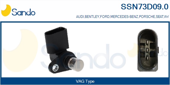 Sensore, posizione albero a camme SANDO SSN73D09.0