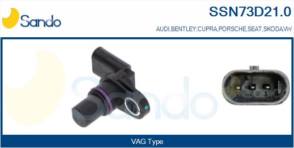 Sensore, posizione albero a camme SANDO SSN73D21.0