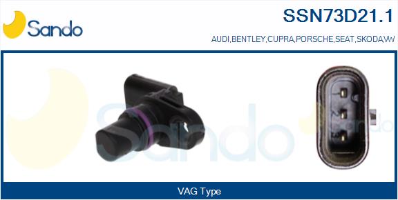 Sensore, posizione albero a camme SANDO SSN73D21.1