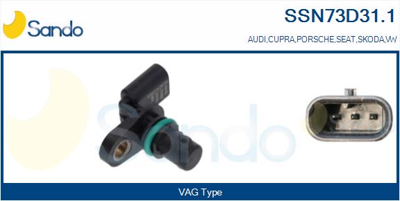 Sensore, posizione albero a camme SANDO SSN73D31.1