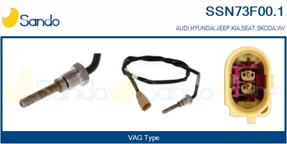 Sensore, temperatura gas scarico SANDO SSN73F00.1