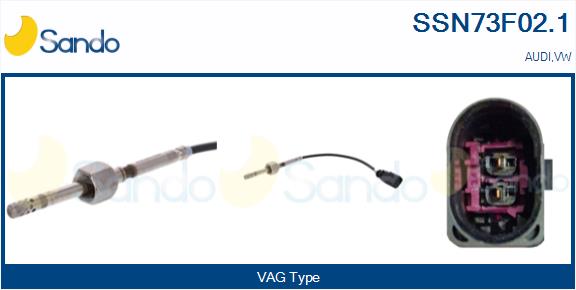 Sensore, temperatura gas scarico SANDO SSN73F02.1