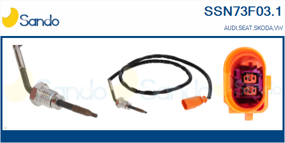 Sensore, temperatura gas scarico SANDO SSN73F03.1