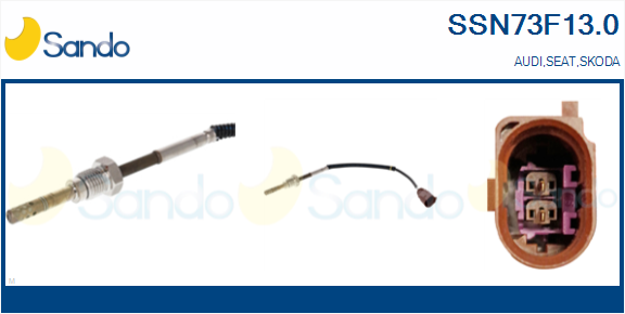 Sensore, temperatura gas scarico SANDO SSN73F13.0