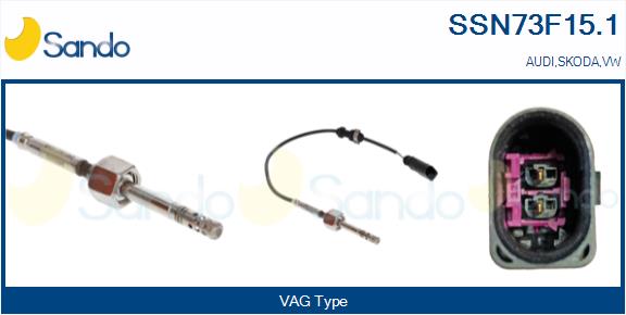 Sensore, temperatura gas scarico SANDO SSN73F15.1
