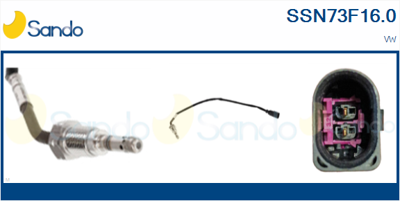 Sensore, temperatura gas scarico SANDO SSN73F16.0