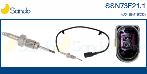 Sensore, temperatura gas scarico SANDO SSN73F21.1