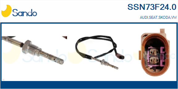 Sensore, temperatura gas scarico SANDO SSN73F24.0
