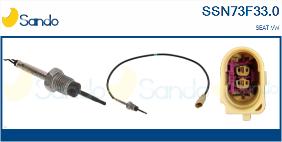 Sensore, temperatura gas scarico SANDO SSN73F33.0