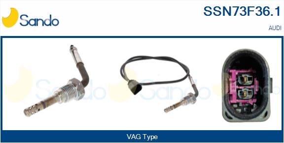 Sensore, temperatura gas scarico SANDO SSN73F36.1