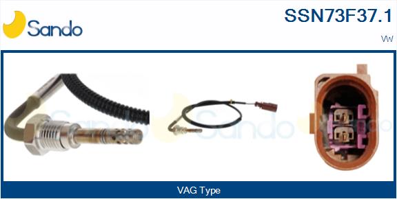 Sensore, temperatura gas scarico SANDO SSN73F37.1