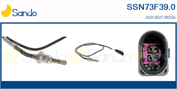 Sensore, temperatura gas scarico SANDO SSN73F39.0
